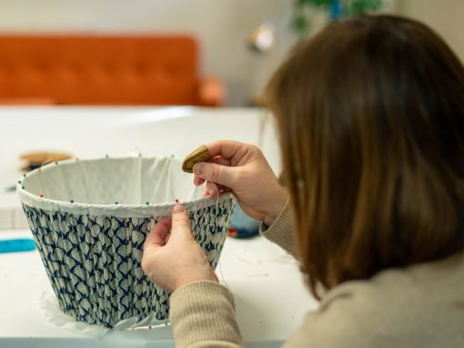 2 Day Hand gathered lamp shade course