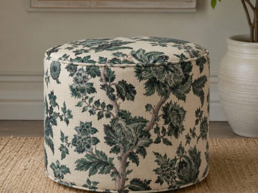 Upholstered Cylinder Pouffe Course